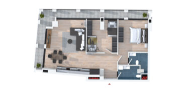 Apartament 2+1, Medrese – Rruga “Riza Cerova” (Ap5021681)