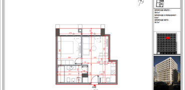 Apartament 1+1, Medrese – Rruga “Riza Cerova” (Ap5011287)