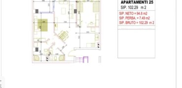 Apartament 2+1, Astir – Bulevardi i Kasharit (Ap502113)