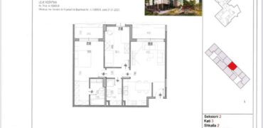 Apartament 2+1, Ish Parku – Kompleksi Viva (Ap5021741)